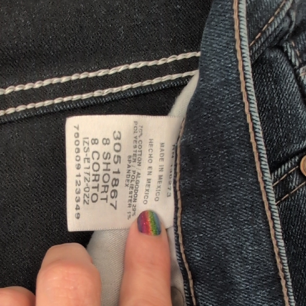 Lee Women's Straight Leg Jeans - Dark Blue - Picture 3 of 5